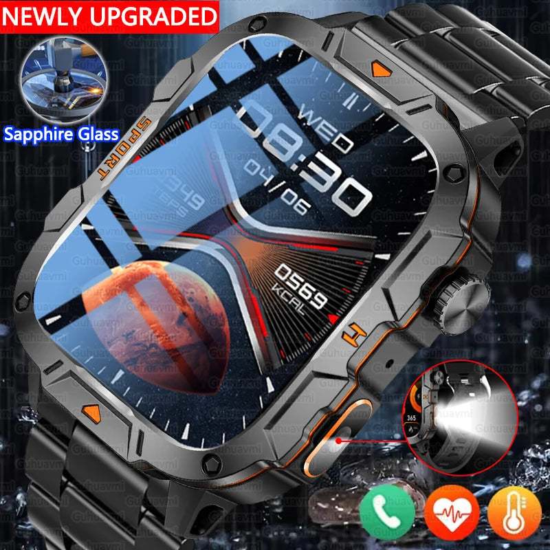 Military Grade Smart Watch AMOLED