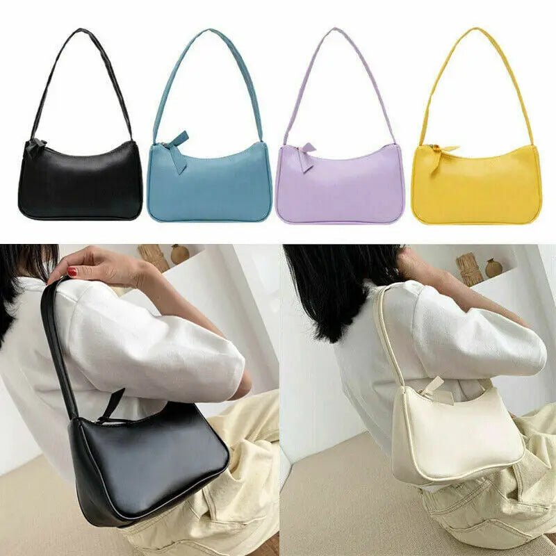 Retro Totes Bags for Women 2022 Trendy Vintage Handbag Female Small Subaxillary Bags Casual Retro Mini Shoulder Bag