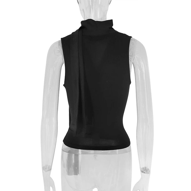 Sexy Sleeveless Top Fashion Streetwear