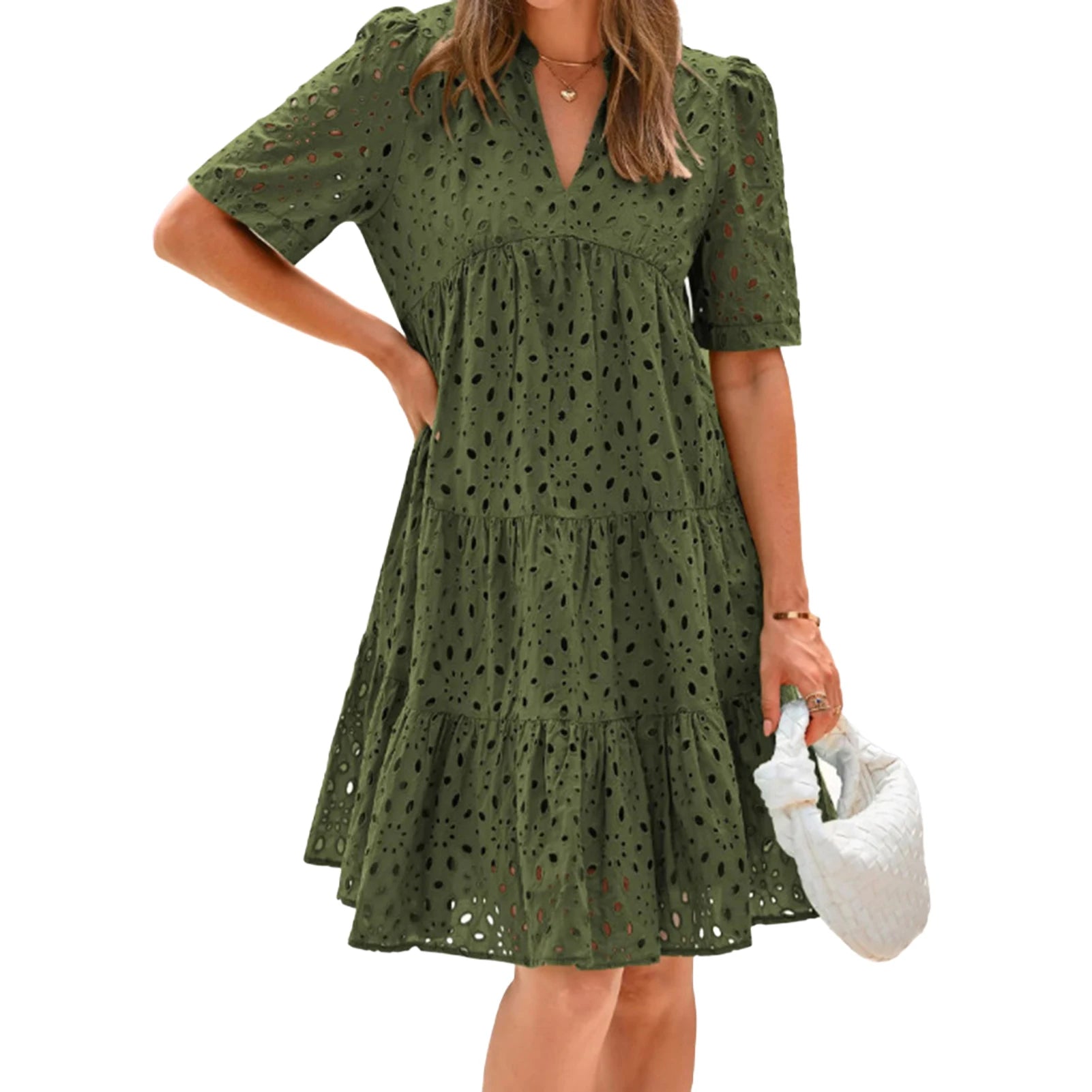 Long Casual Mid-Calf Summer Dress