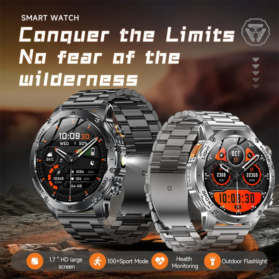 T-Rex 3 Military Grade Smart Watch IP68 Waterproof GPS/ Bluetooth