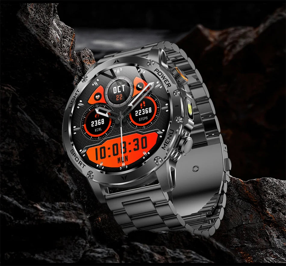 T-Rex 3 Military Grade Smart Watch IP68 Waterproof GPS/ Bluetooth