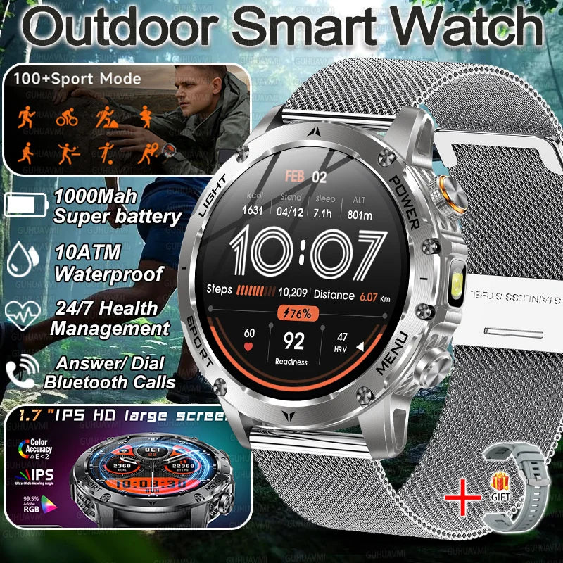 T-REX3 ULTRA Military Tactical/Sport Smart Watch
