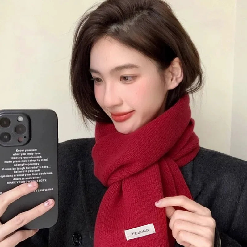 Knitted Unisex Shawl Wrap
