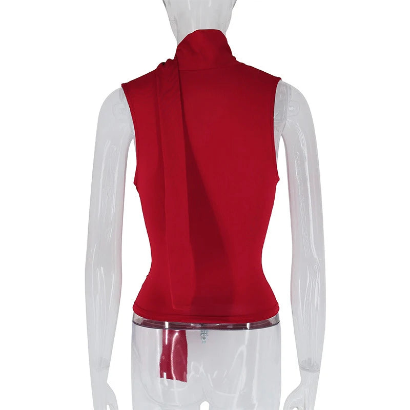 Sexy Sleeveless Top Fashion Streetwear