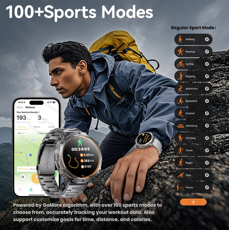 AMOLED Sports Smart Watch