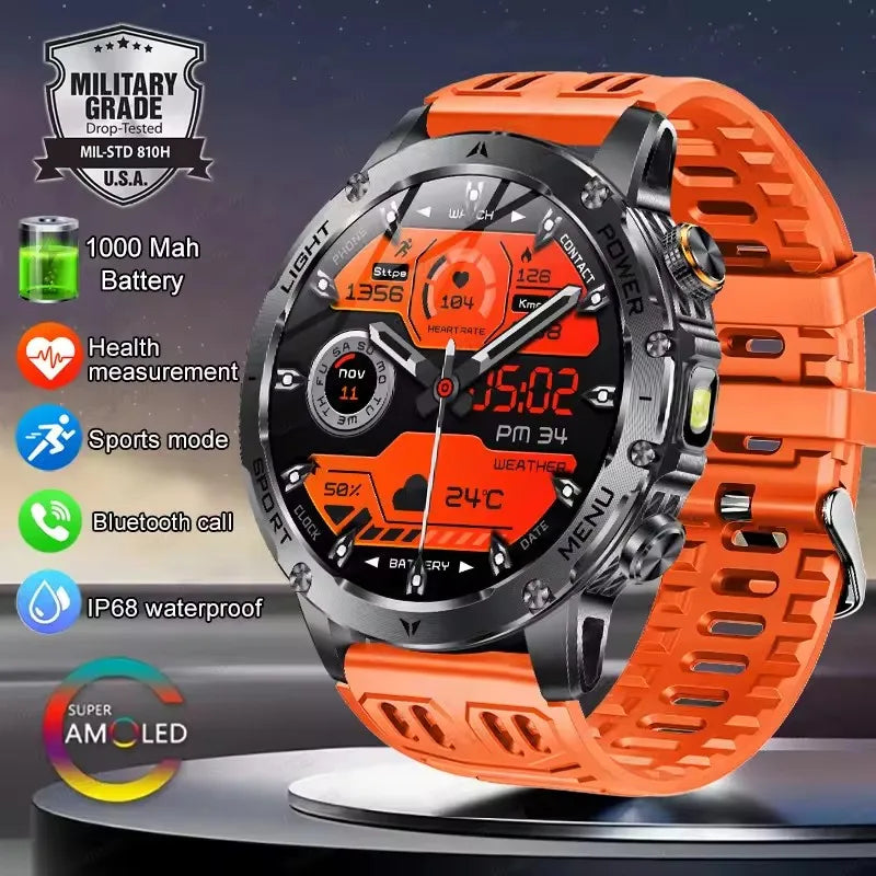 T-Rex 3 Military Grade Smart Watch IP68 Waterproof GPS/ Bluetooth