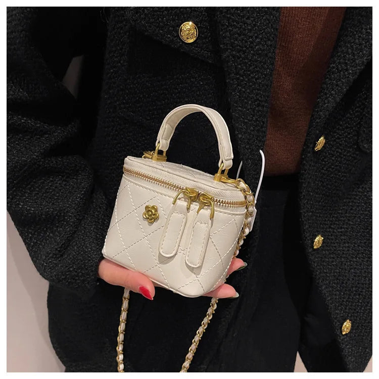 Small Shoulder Bucket Crossbody Bag