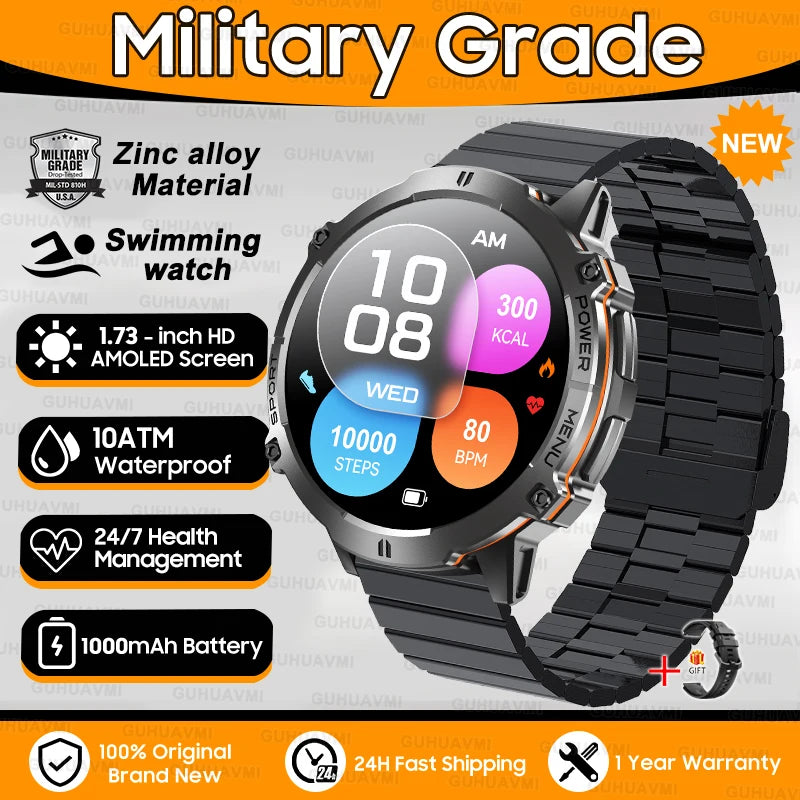 AMOLED Sports Smart Watch