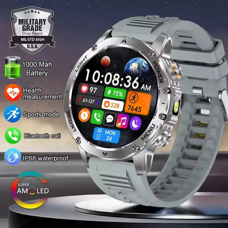T-Rex 3 Military Grade Smart Watch IP68 Waterproof GPS/ Bluetooth