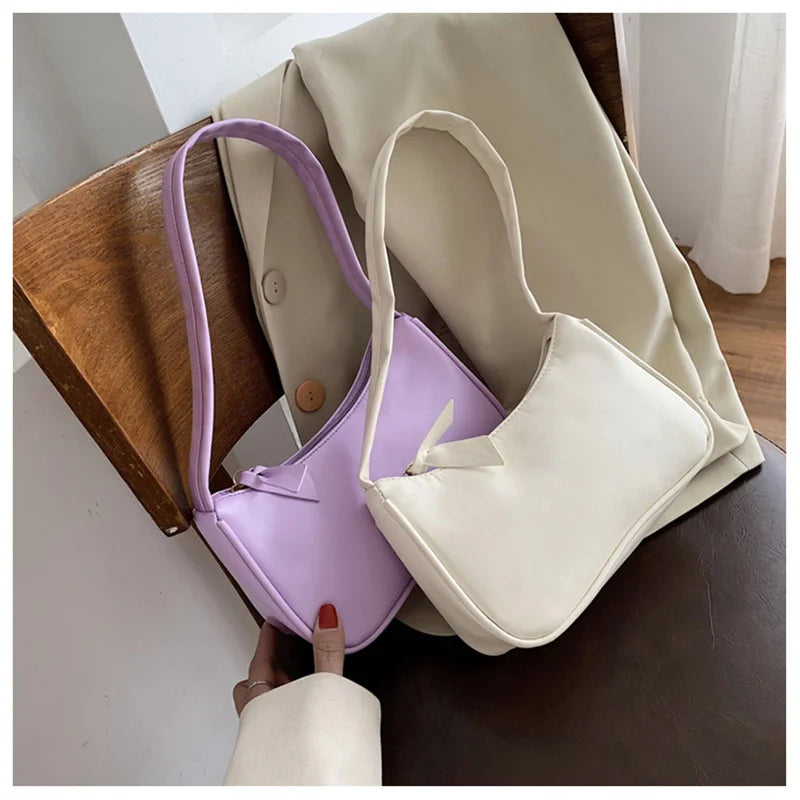 Retro Totes Bags for Women 2022 Trendy Vintage Handbag Female Small Subaxillary Bags Casual Retro Mini Shoulder Bag