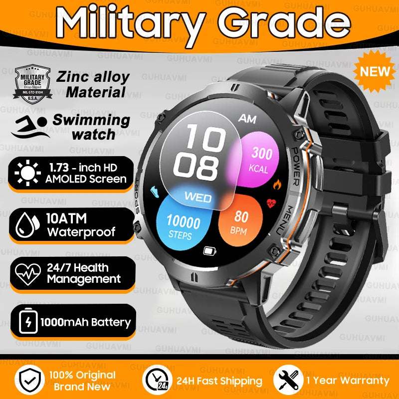 AMOLED Sports Smart Watch