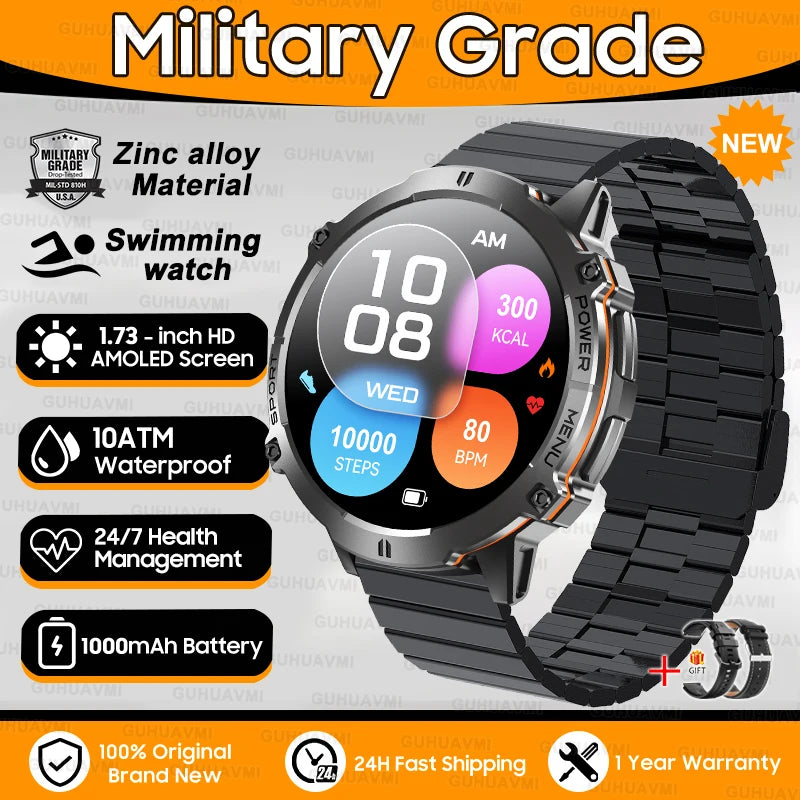 AMOLED Sports Smart Watch