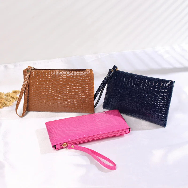 Mini Pu Fashion Women Shoulder Bag Messenger Bag Designer Luxury Crocodile Pattern Phone Bag Coin Purse Girls Handbag Tote Bag