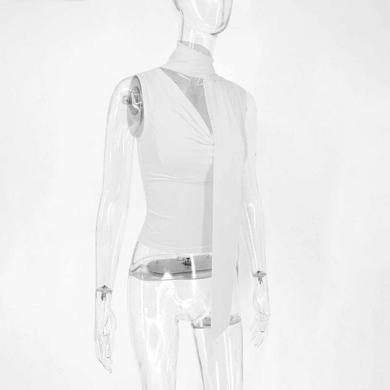 Sexy Sleeveless Top Fashion Streetwear