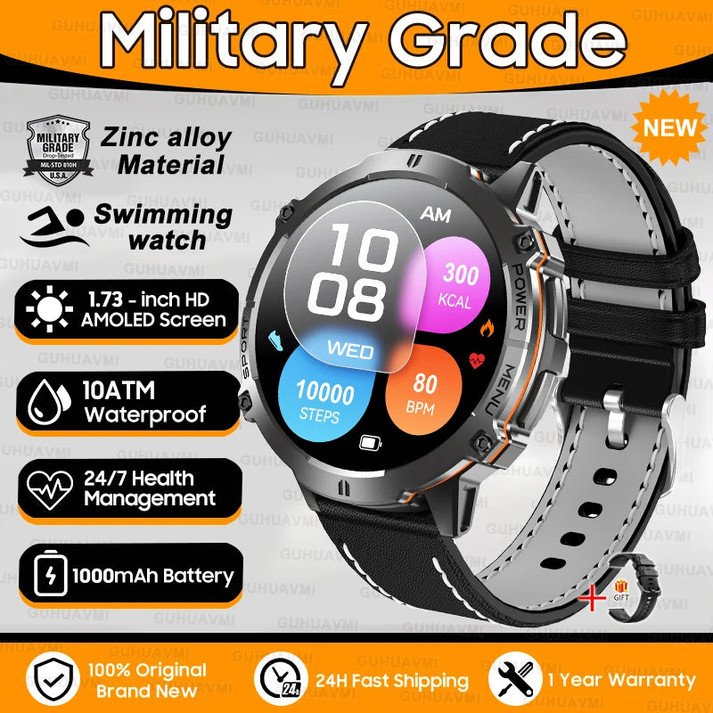 AMOLED Sports Smart Watch