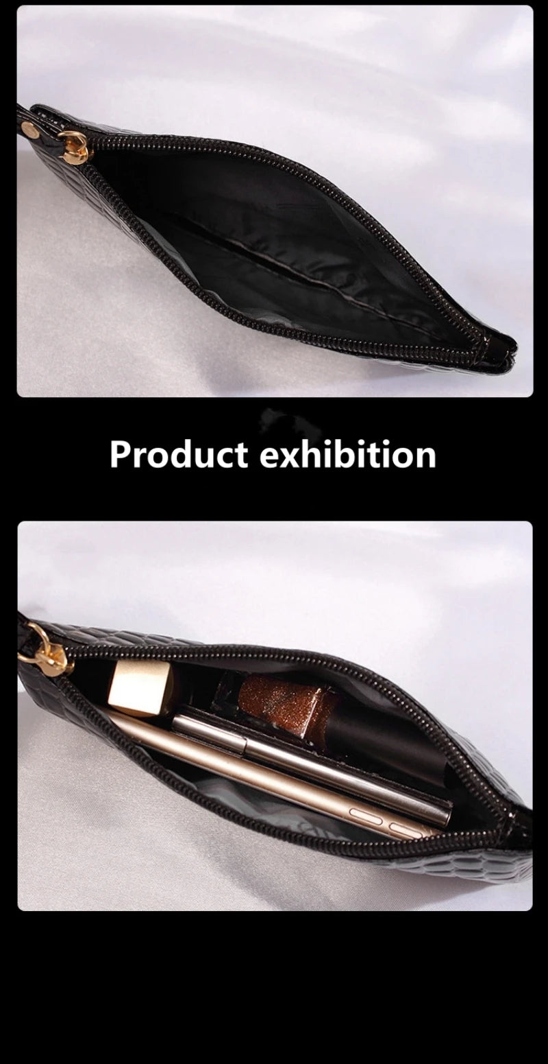 Mini Pu Fashion Women Shoulder Bag Messenger Bag Designer Luxury Crocodile Pattern Phone Bag Coin Purse Girls Handbag Tote Bag