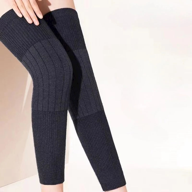 Leg Warmer with Wool Kneepad