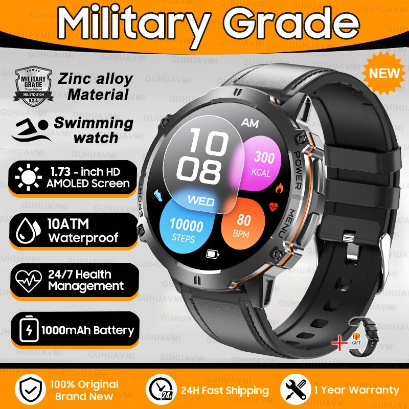 AMOLED Sports Smart Watch