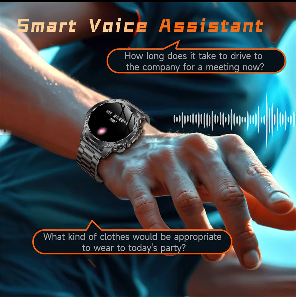 T-Rex 3 Military Grade Smart Watch IP68 Waterproof GPS/ Bluetooth
