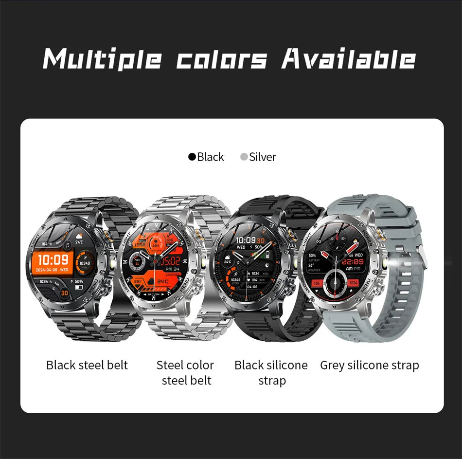 T-Rex 3 Military Grade Smart Watch IP68 Waterproof GPS/ Bluetooth