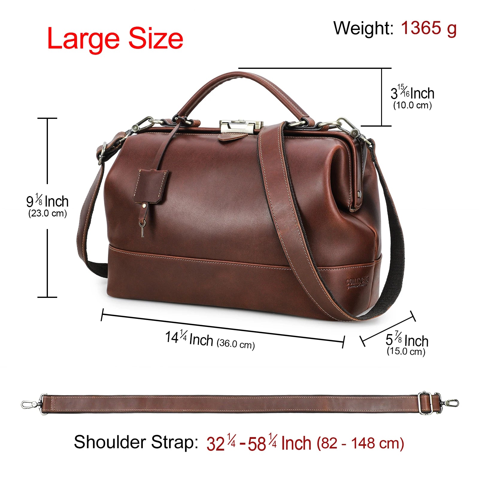 CONTACT'S Genuine Leather Top Handle Bags for Women Sling Shoulder Bags Tote Bag Handbags Metal Frame Female Bags Ladies Fashion