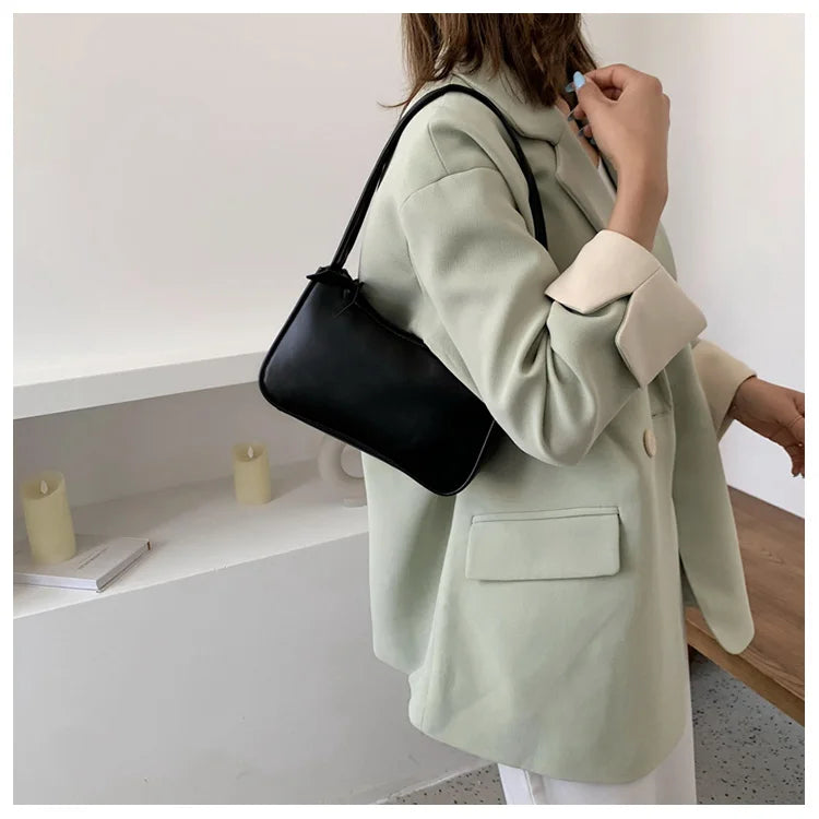 Retro Totes Bags for Women 2022 Trendy Vintage Handbag Female Small Subaxillary Bags Casual Retro Mini Shoulder Bag