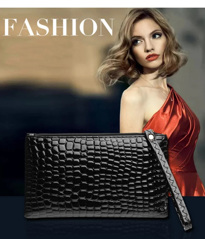 Mini Pu Fashion Women Shoulder Bag Messenger Bag Designer Luxury Crocodile Pattern Phone Bag Coin Purse Girls Handbag Tote Bag