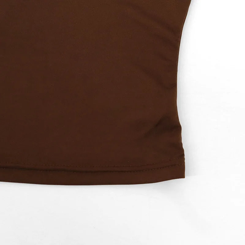 Sexy Sleeveless Top Fashion Streetwear