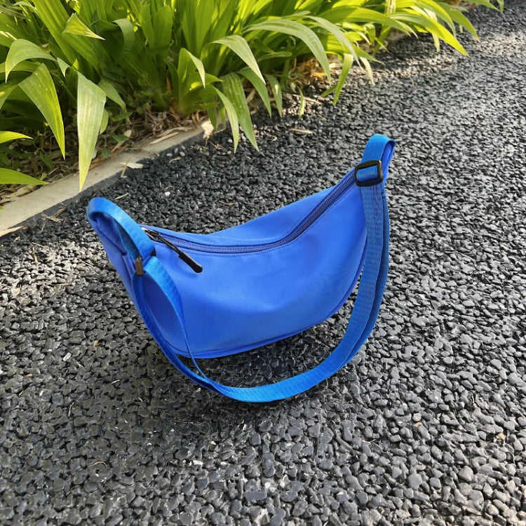 Simple Design Women's Messenger Bag Fashion Ladies Nylon Hobos Small Shoulder Bags Vintage Female Girls Purse Cloth Handbags