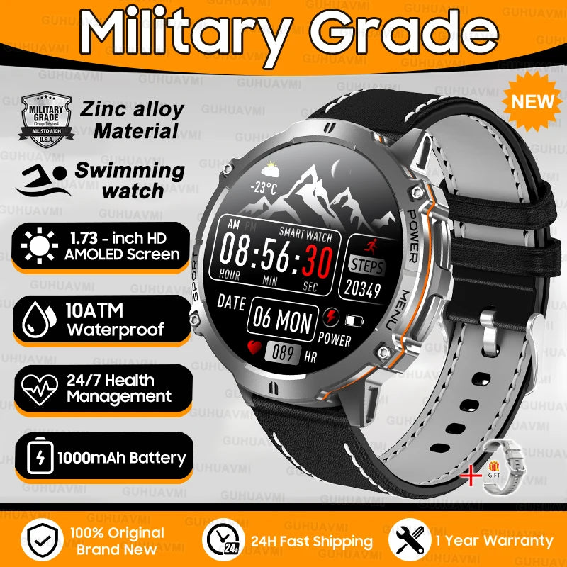 AMOLED Sports Smart Watch