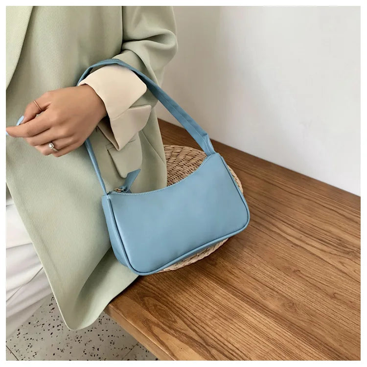 Retro Totes Bags for Women 2022 Trendy Vintage Handbag Female Small Subaxillary Bags Casual Retro Mini Shoulder Bag