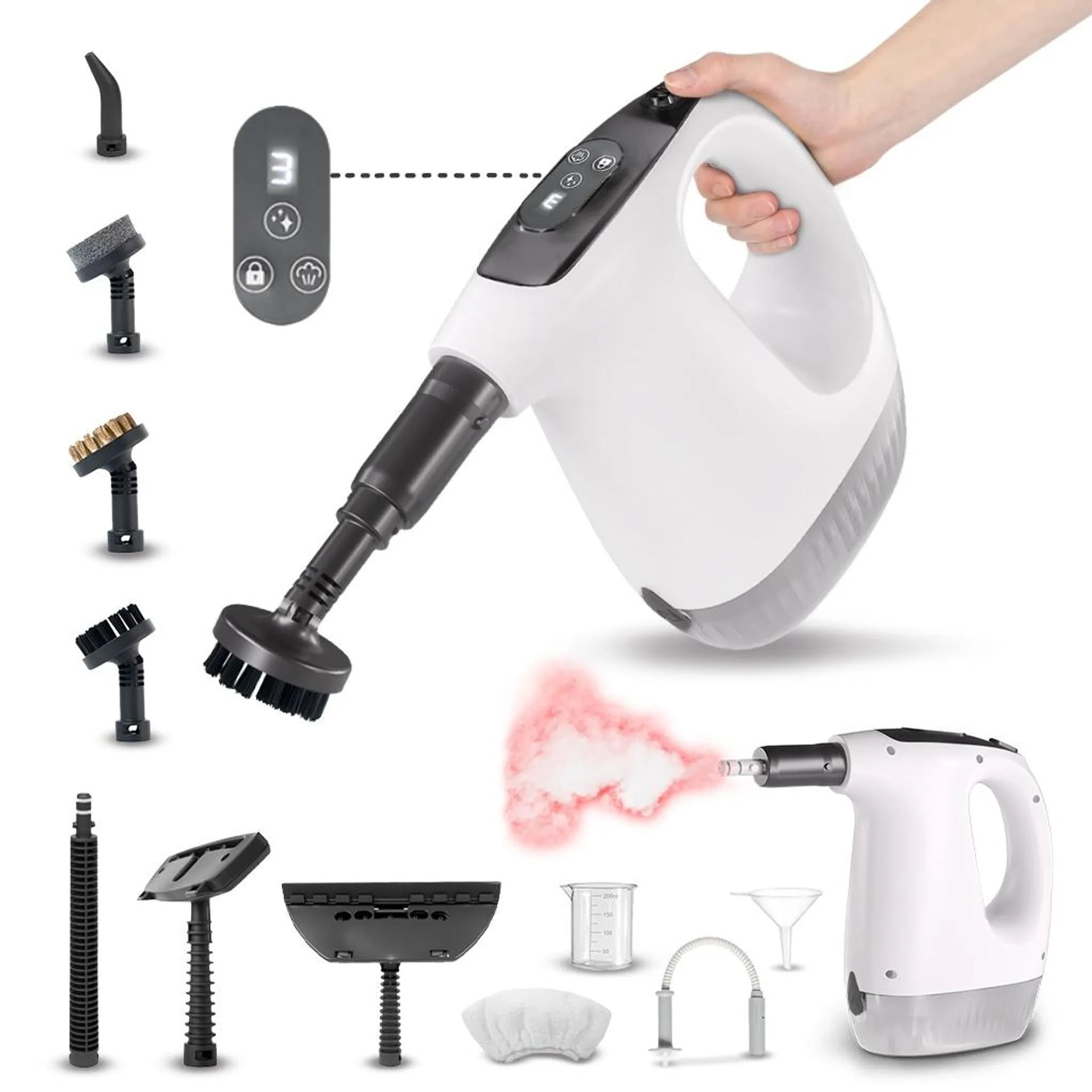 Handheld Steam Mop Multi-Functional High Temperature Cleaner