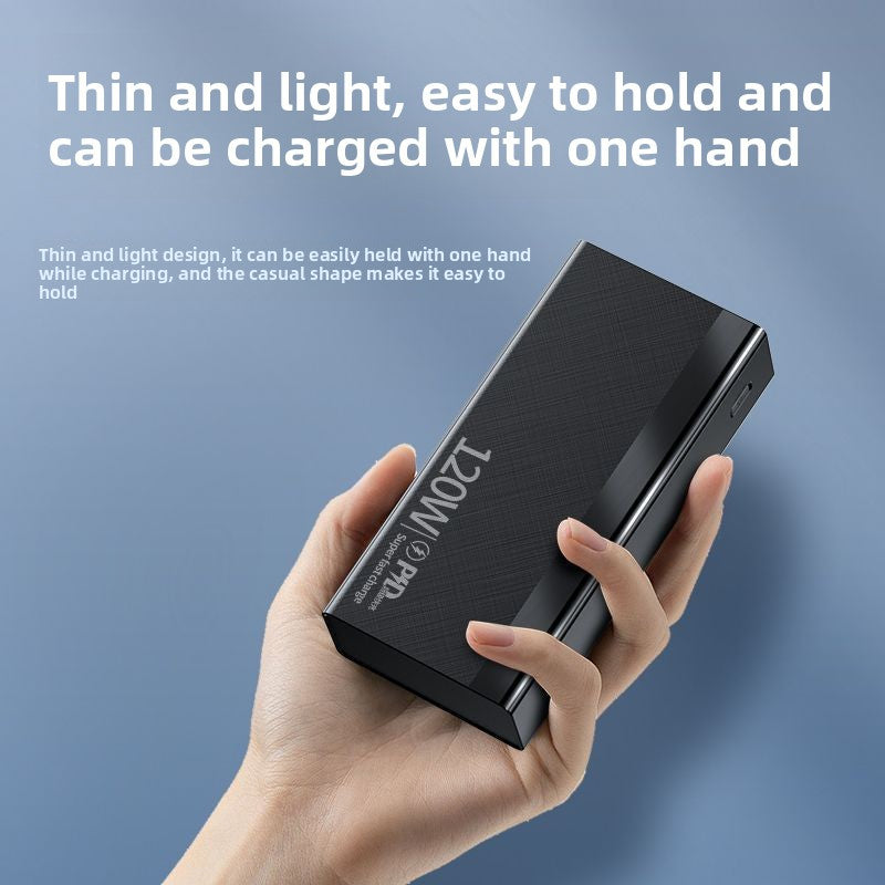 120W Super Fast Charging Power Bank