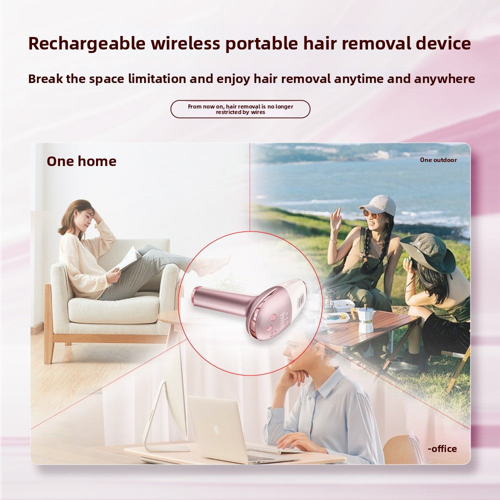Laser Ice-Point Hair Removal Device