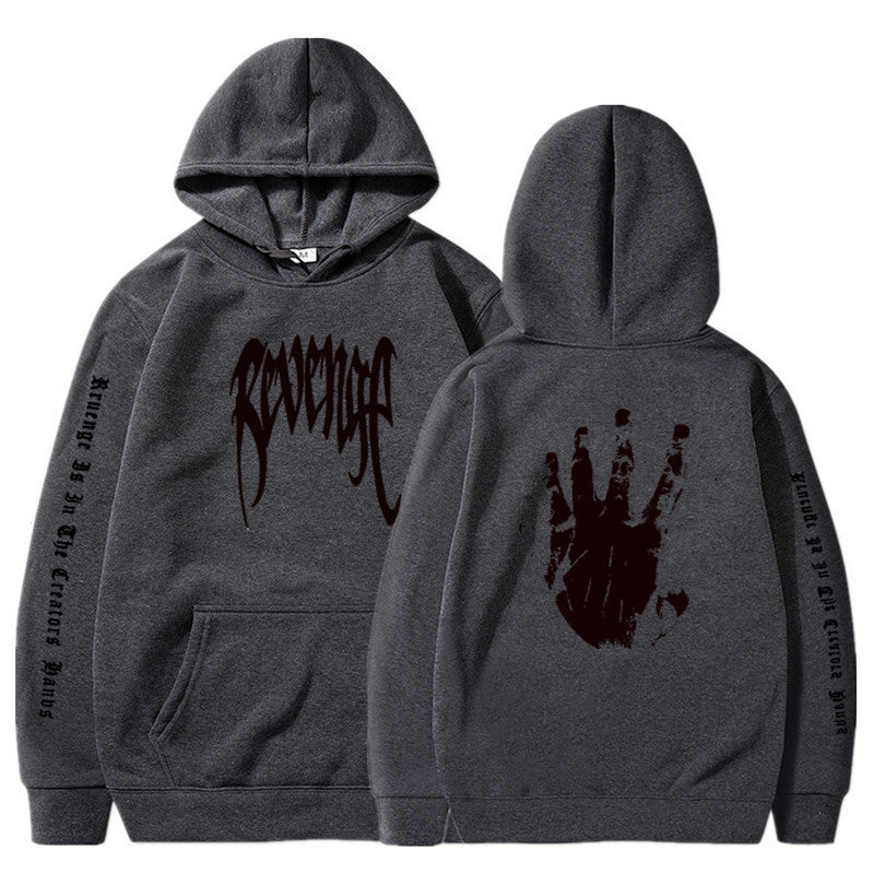 Loose-Cut Hooded Sweatshirt