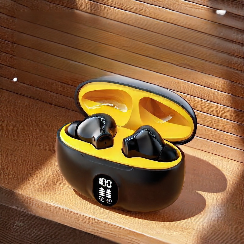 Digital Display Bluetooth Headphones