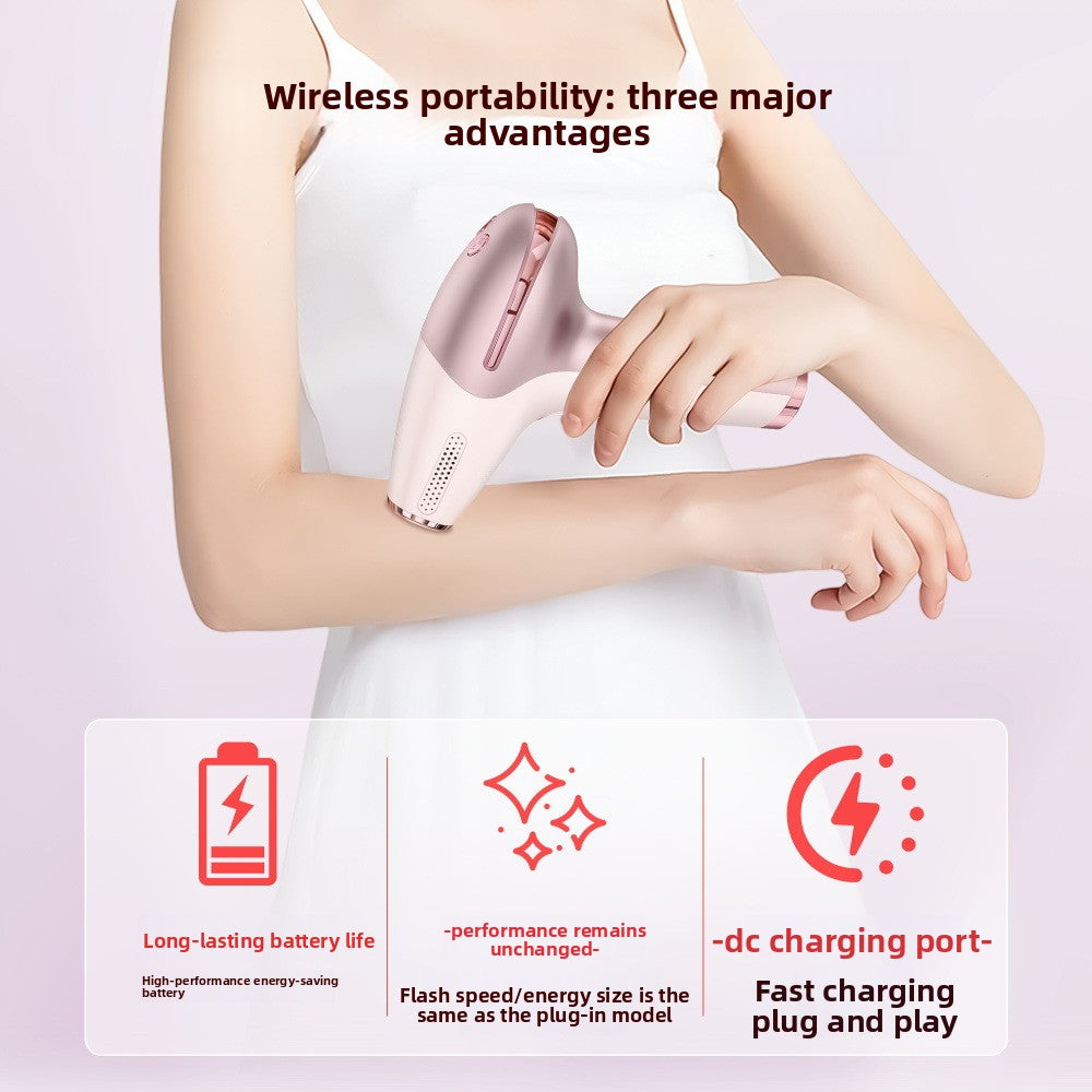 Laser Ice-Point Hair Removal Device