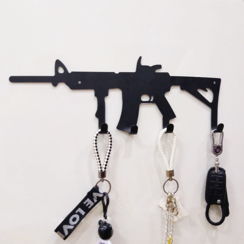 Military Rifle Inspired Wall Key Holder