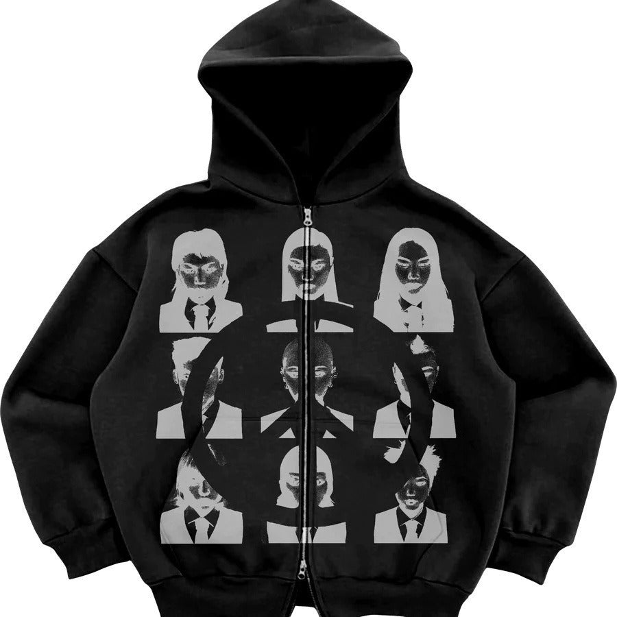 Y2K Fashion Hooded Sweatshirt