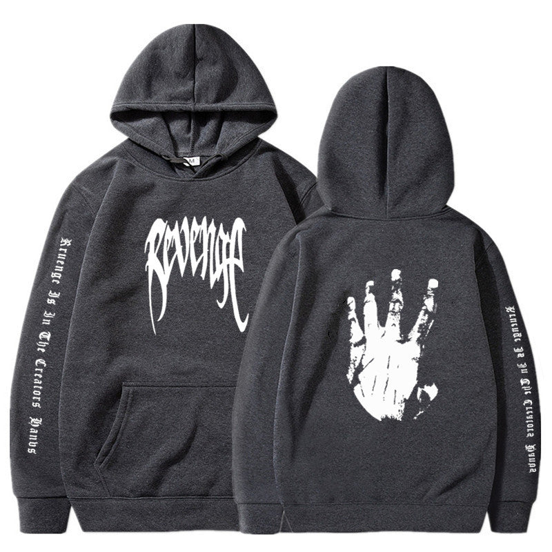 Loose-Cut Hooded Sweatshirt