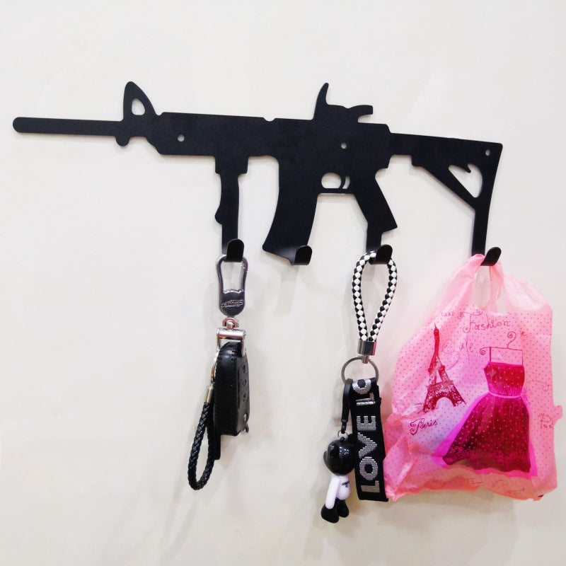 Military Rifle Inspired Wall Key Holder