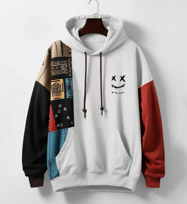 Poker Skull  Hooded Sweatshirt