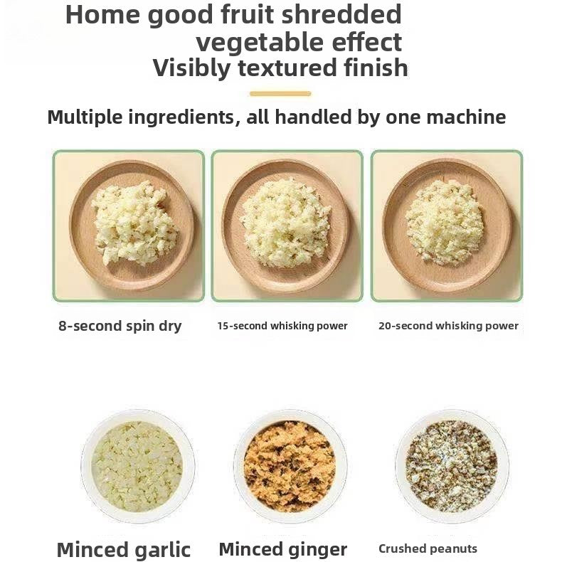 Wireless Vegetable Ingredient Cutter Press